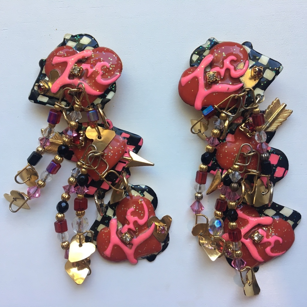 Vintage Early 1990’s Lunch at the Ritz Love Hearts